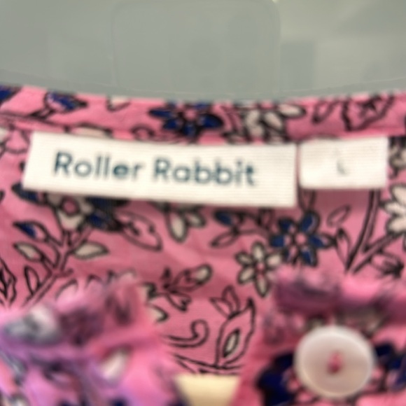 Roller Rabbit lounge wear size large - Picture 2 of 5